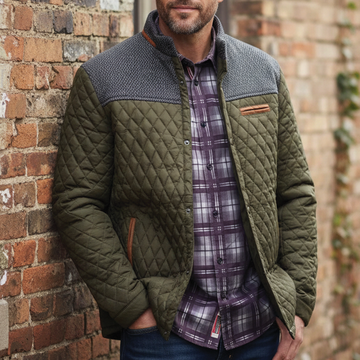 Aaron - Quilted Men’s Jacket