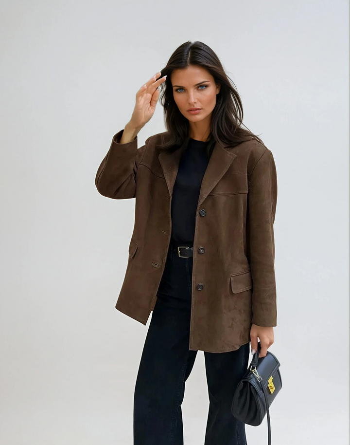 Women's Banbury Faux Suede Blazer