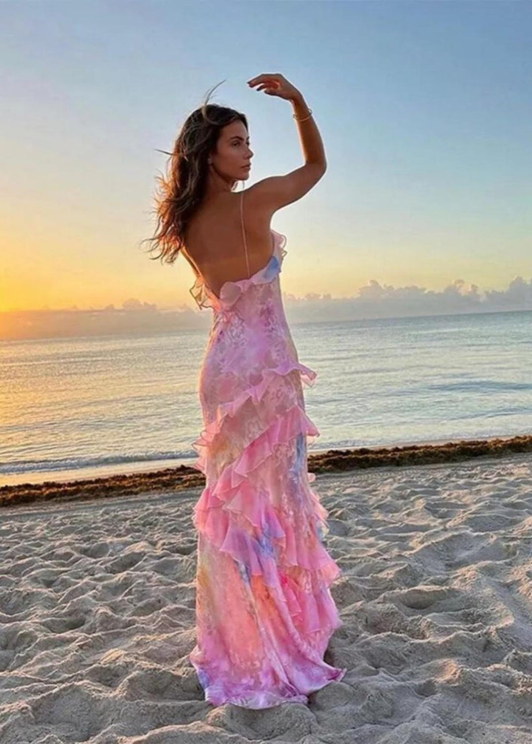 Airborne Summer Formal Maxi Dress