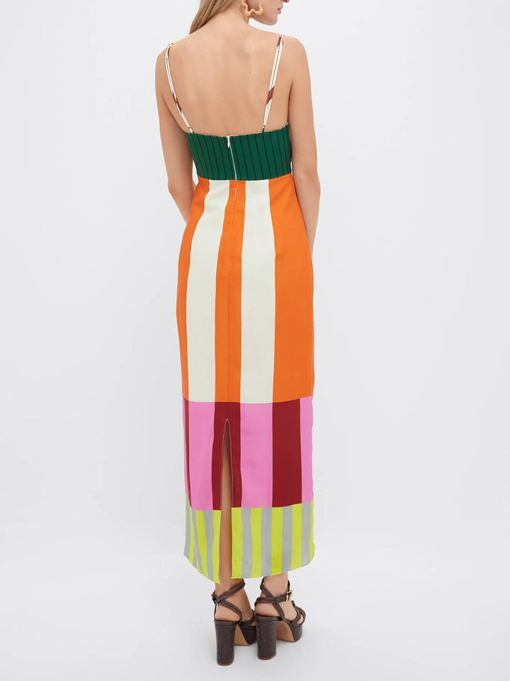 Bengal Multi Paloma Summer Maxi Dress
