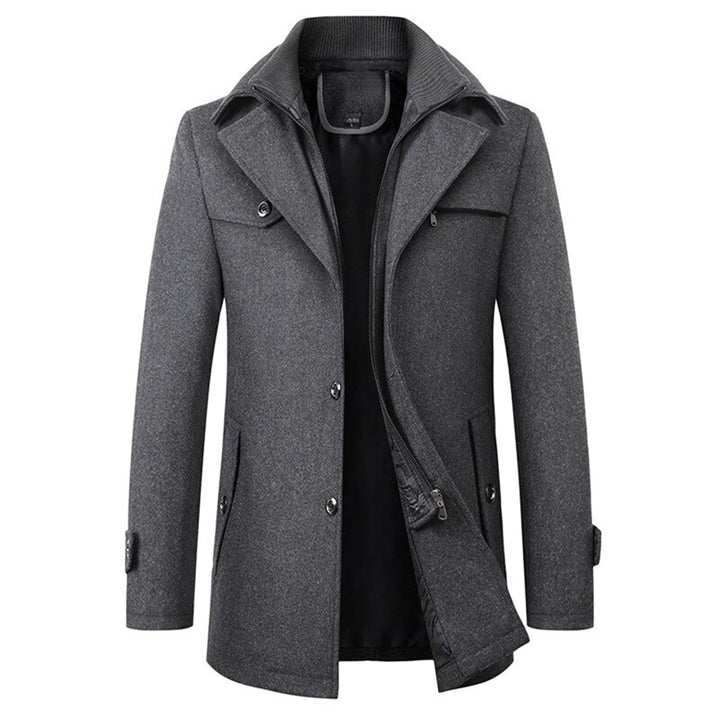 Elijah - Wool Blend Overcoat