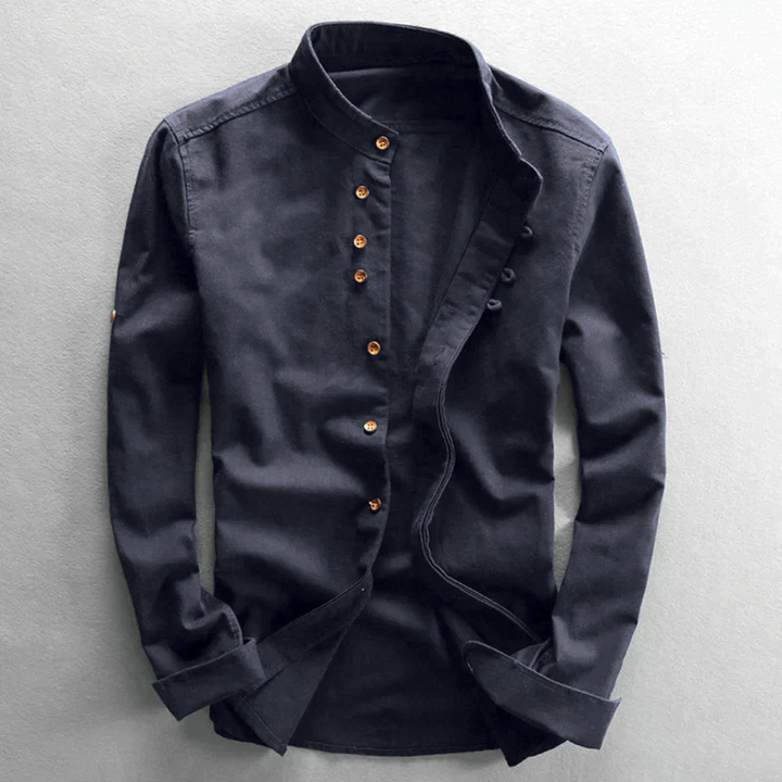 James - Mandarin Collar Shirt