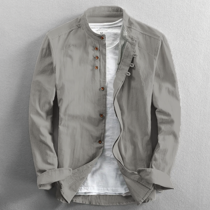 James - Mandarin Collar Shirt