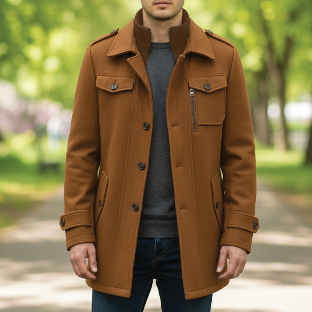 Maverick - Wool Blend Coat