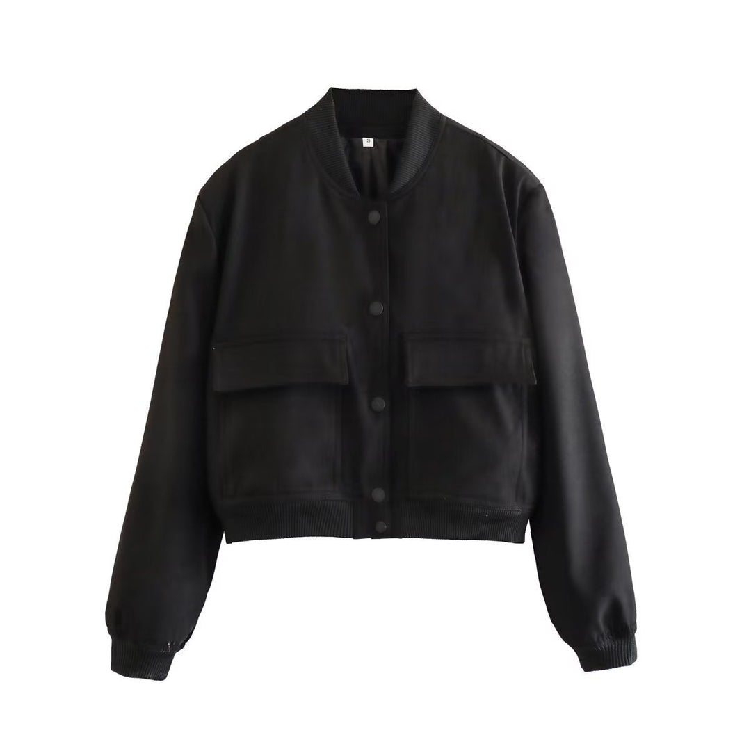 Women's Maven Cropped Bomber Jacket