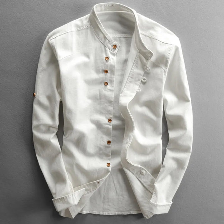 James - Mandarin Collar Shirt