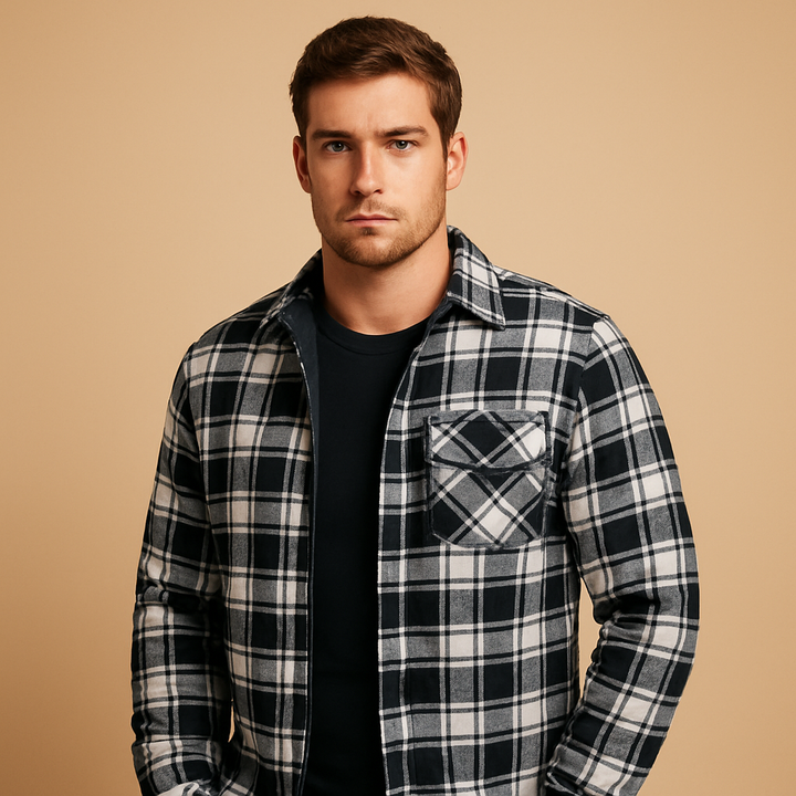 Bomber jacket with hood for men | Logan