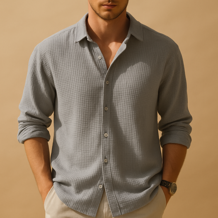 Casual long sleeve shirt for men | Oliver