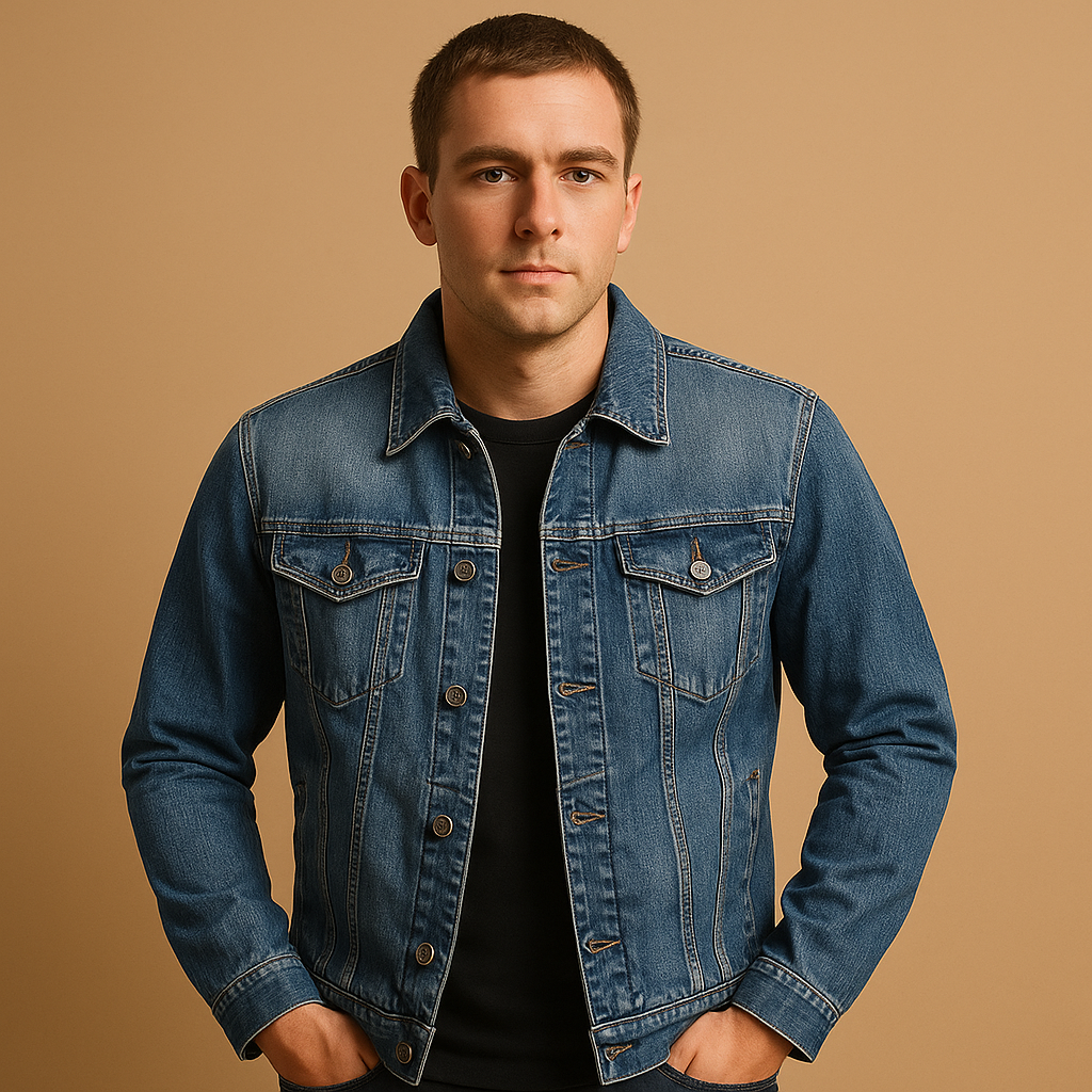 Classic denim jacket for men | Mason