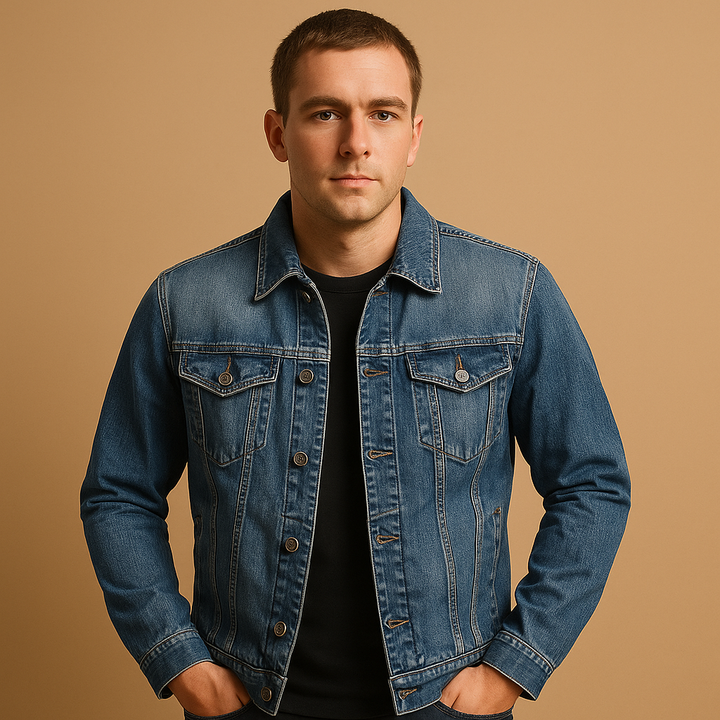 Classic denim jacket for men | Mason