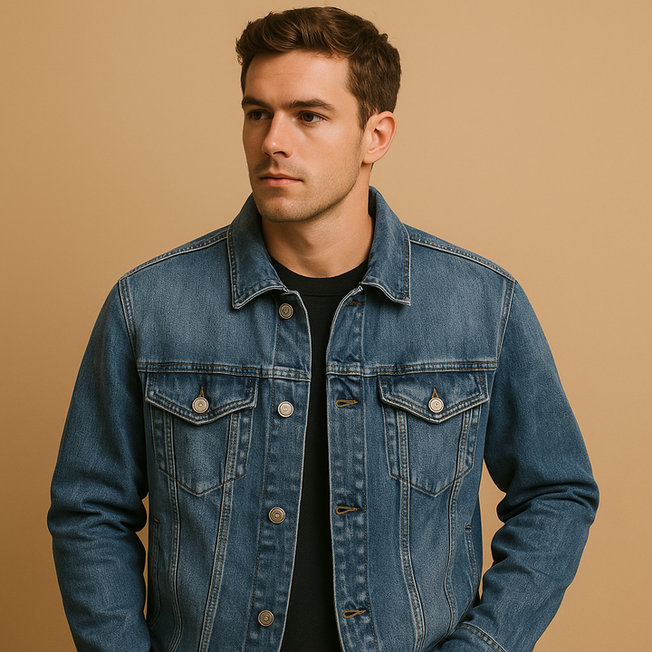 Classic denim jacket for men | Mason