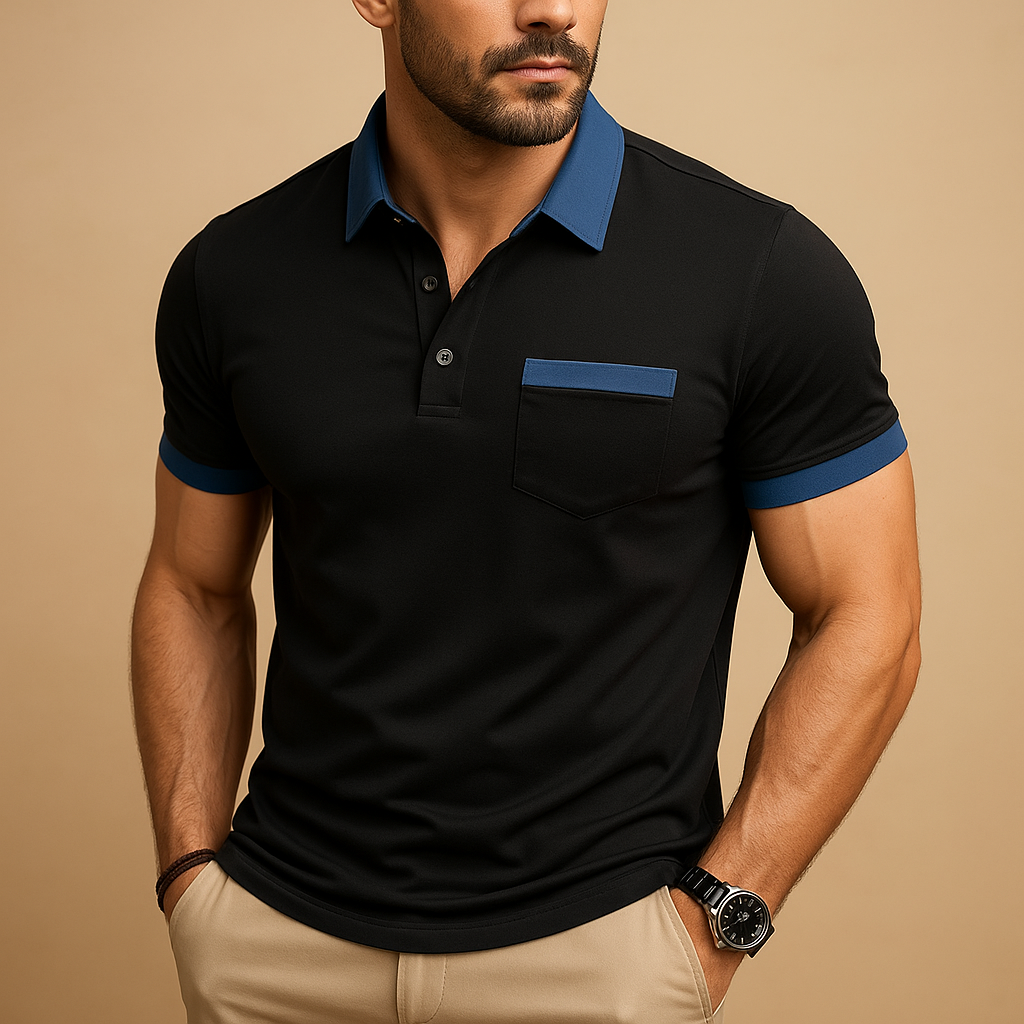 Classic polo shirt with short sleeves for men | Oliver