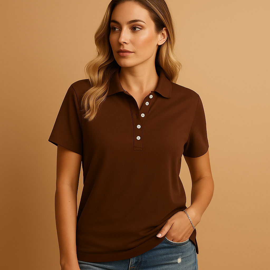 Classic polo shirt for women | Elena