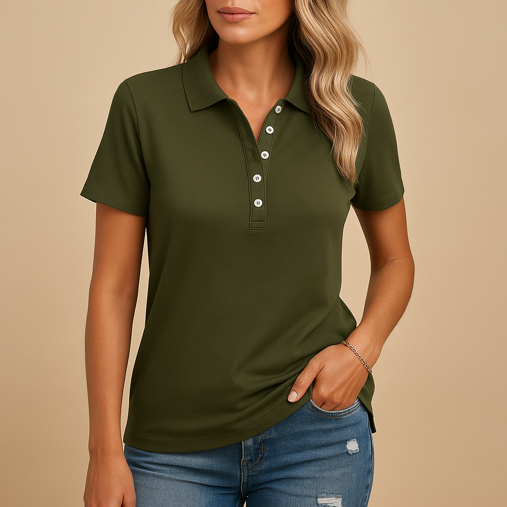 Classic polo shirt for women | Elena