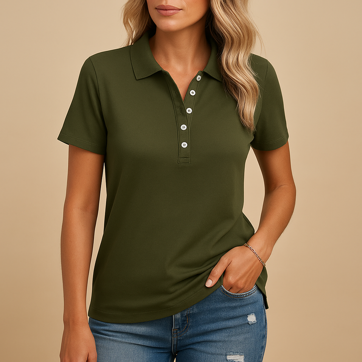 Classic polo shirt for women | Elena