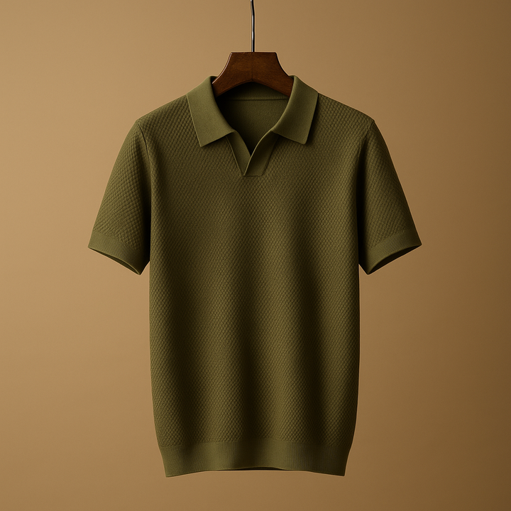 Classic slim fit polo shirt for men | Mason