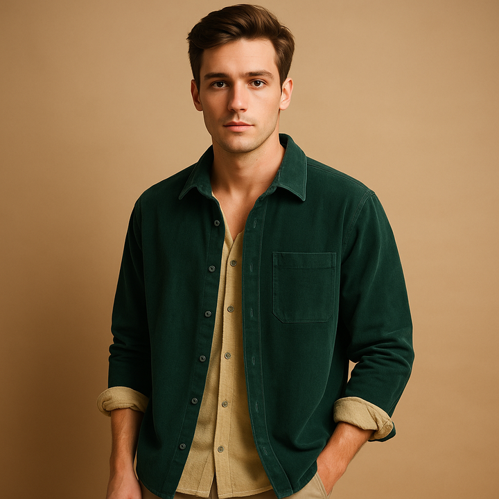 Corduroy shirt for men | Adrian