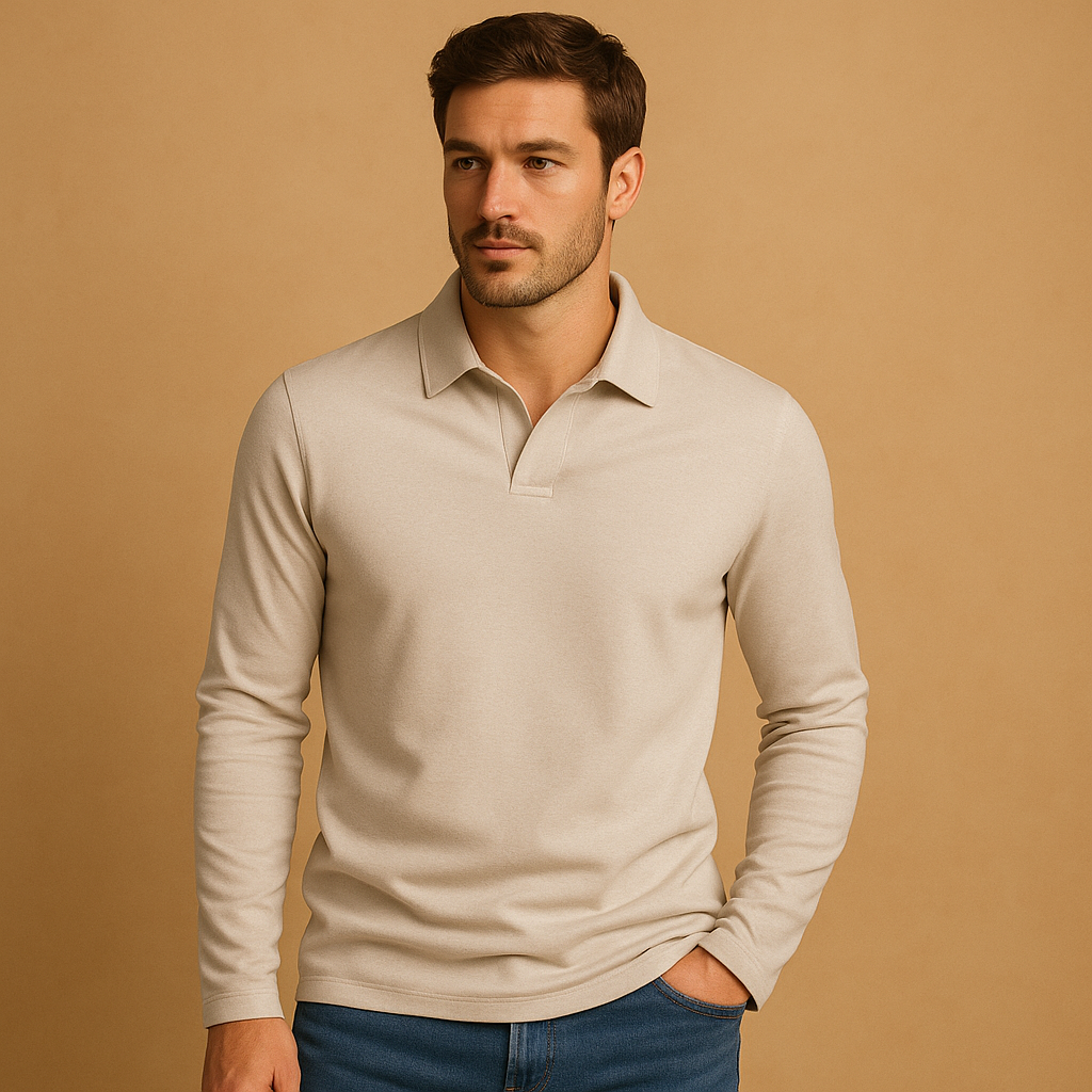 Cotton polo shirt for men | Nathan