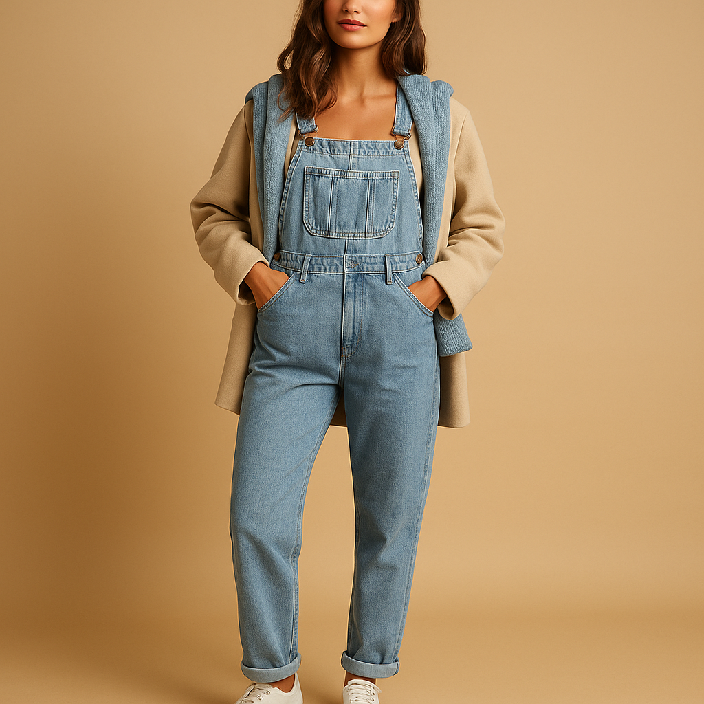 Denim overall for women | Harper