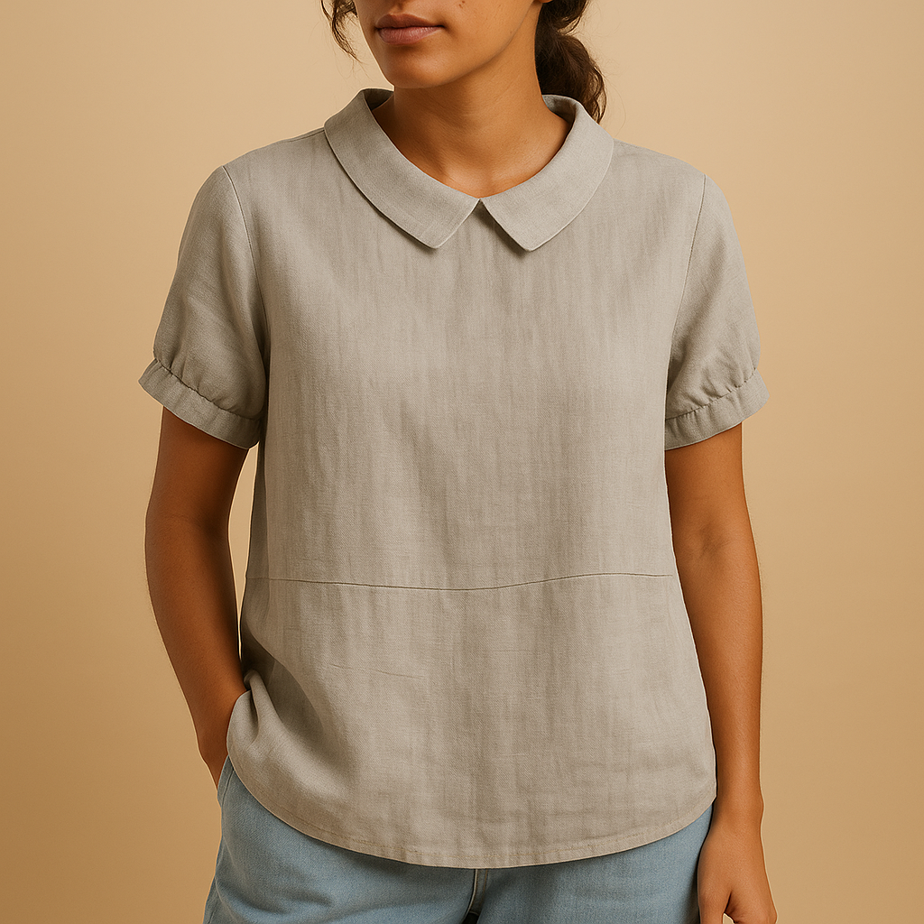 Elegant fitted blouse for women | Naomi