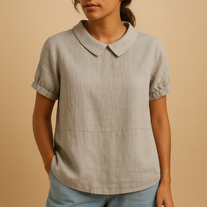 Elegant fitted blouse for women | Naomi