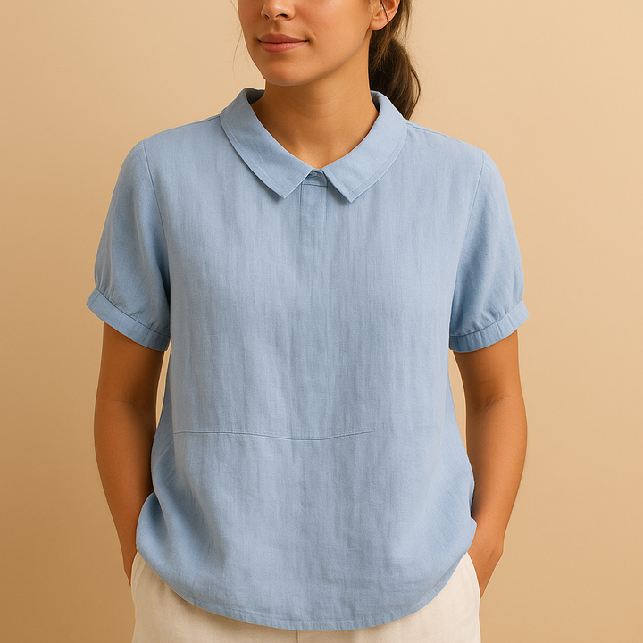 Elegant fitted blouse for women | Naomi
