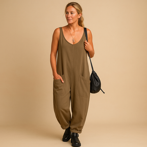 Flowy summer jumpsuit for women | Clara
