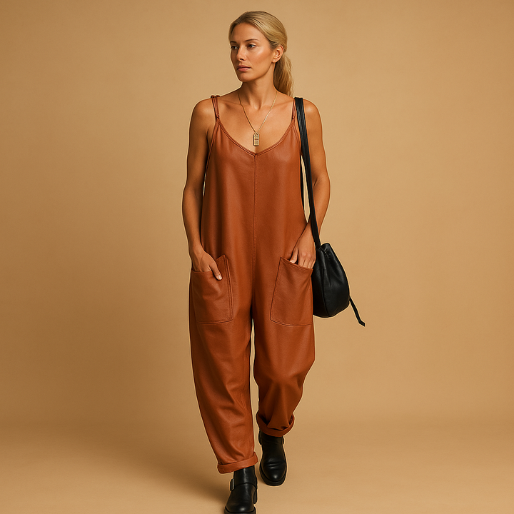 Flowy summer jumpsuit for women | Clara