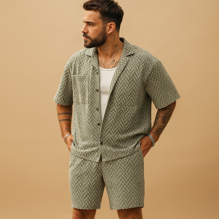 Geometric summer set for men | Ethan