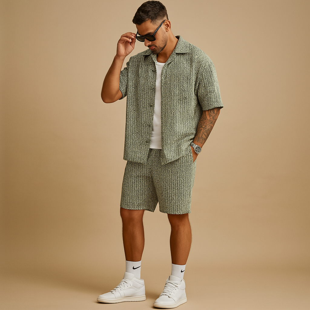 Geometric summer set for men | Ethan