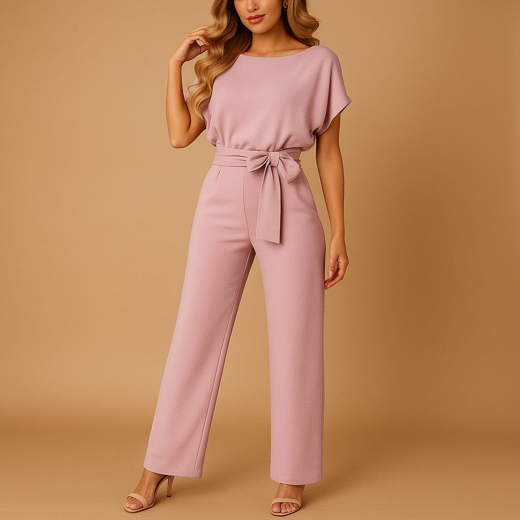 Glitter halter jumpsuit for women | Aurelia