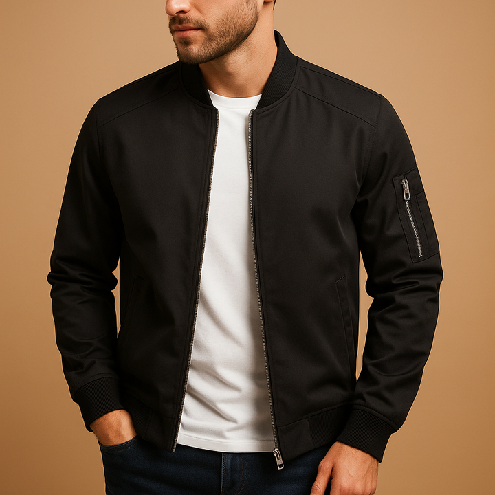 Lightweight summer jacket with water-repellent finish for men | Nathan