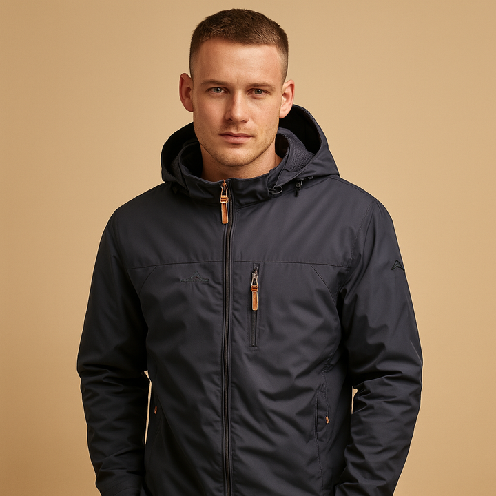 Lightweight waterproof rain jacket for men | Mason