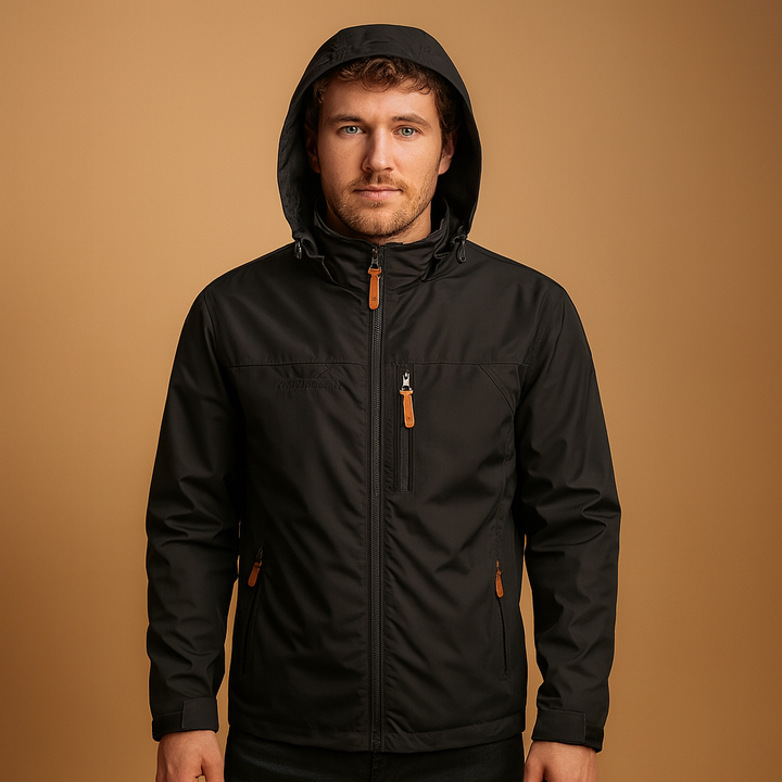 Lightweight waterproof rain jacket for men | Mason