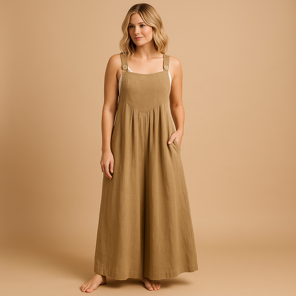 Loose cotton overall for women | Sophia