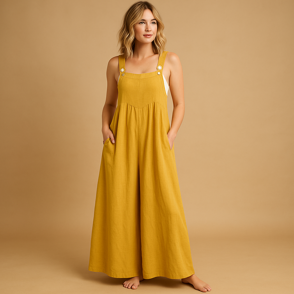 Loose cotton overall for women | Sophia