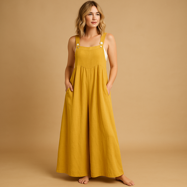 Loose cotton overall for women | Sophia