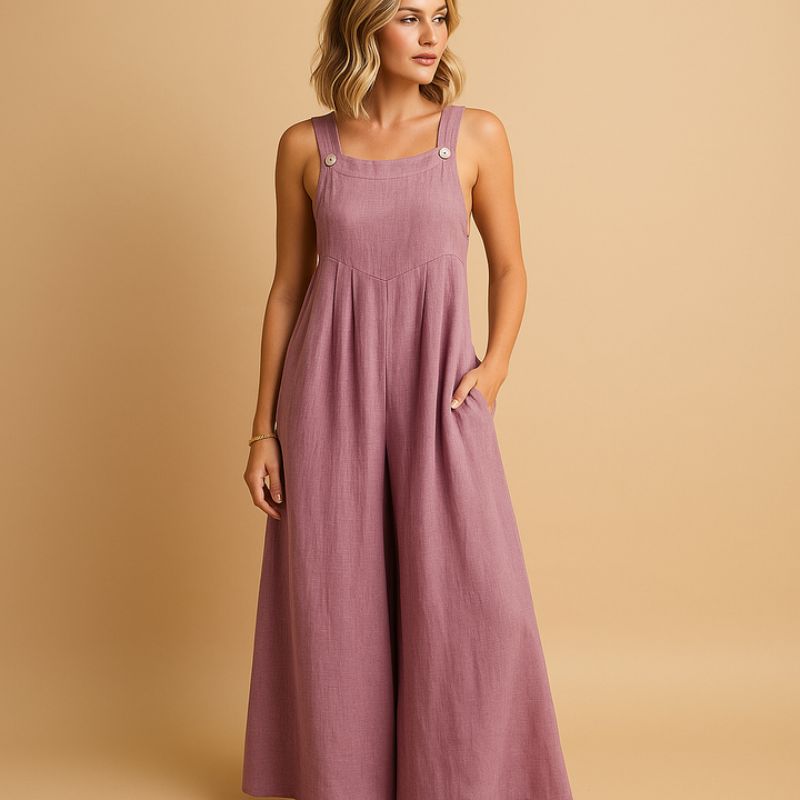 Loose cotton overall for women | Sophia