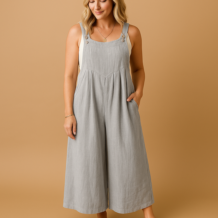Loose cotton overall for women | Sophia