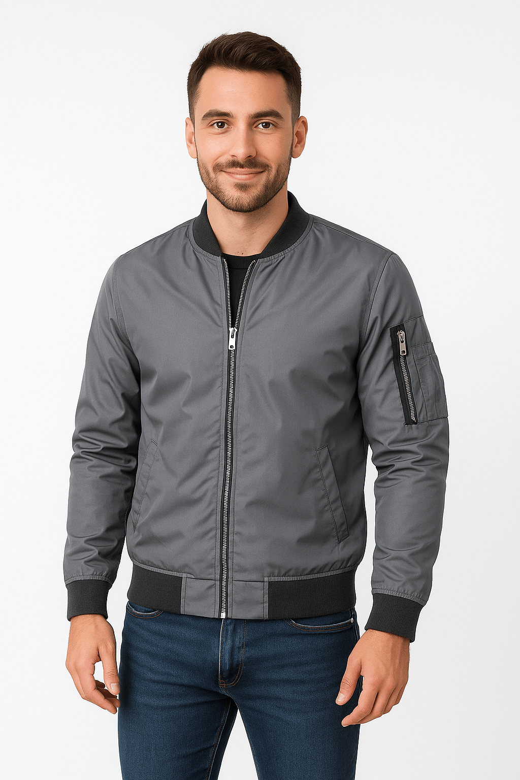 Xavier - Lightweight Bomber Jacket