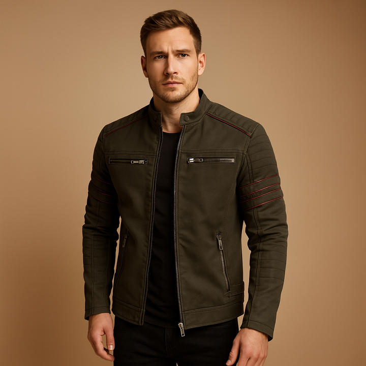 Premium biker jacket for men | Adrian