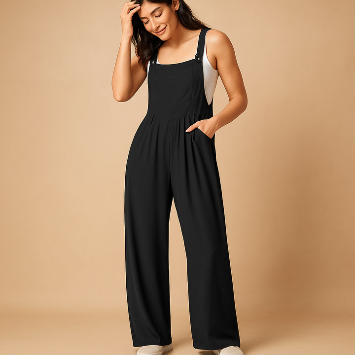Sleeveless casual jumpsuit for women | Amelia