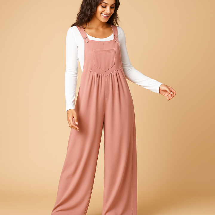 Sleeveless casual jumpsuit for women | Amelia