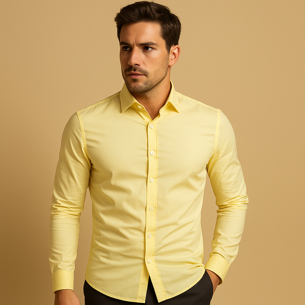 Slim fit cotton shirt for men | Ryan