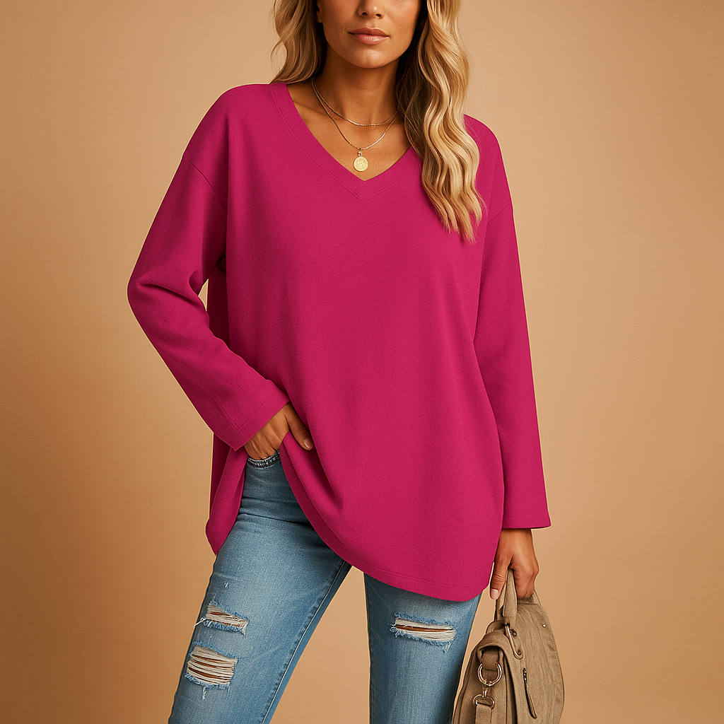 Summer round neck top for women | Ruby