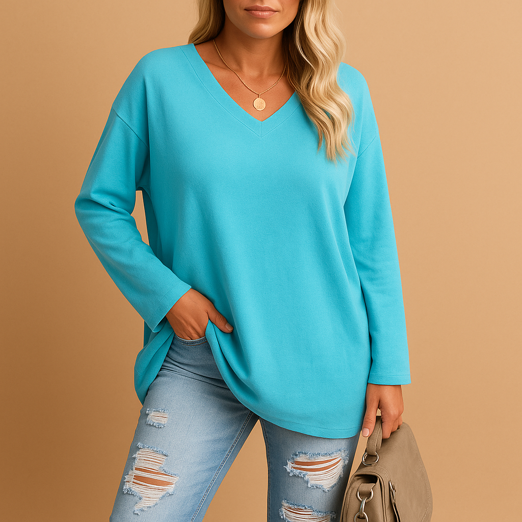 Summer round neck top for women | Ruby
