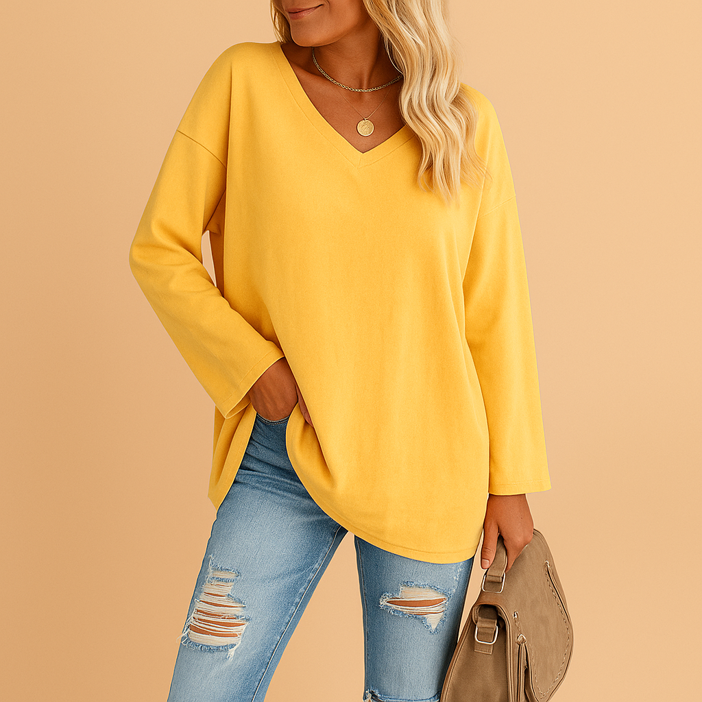 Summer round neck top for women | Ruby