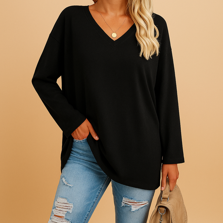 Summer round neck top for women | Ruby