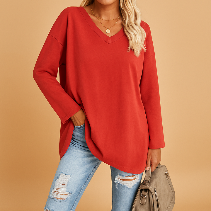 Summer round neck top for women | Ruby