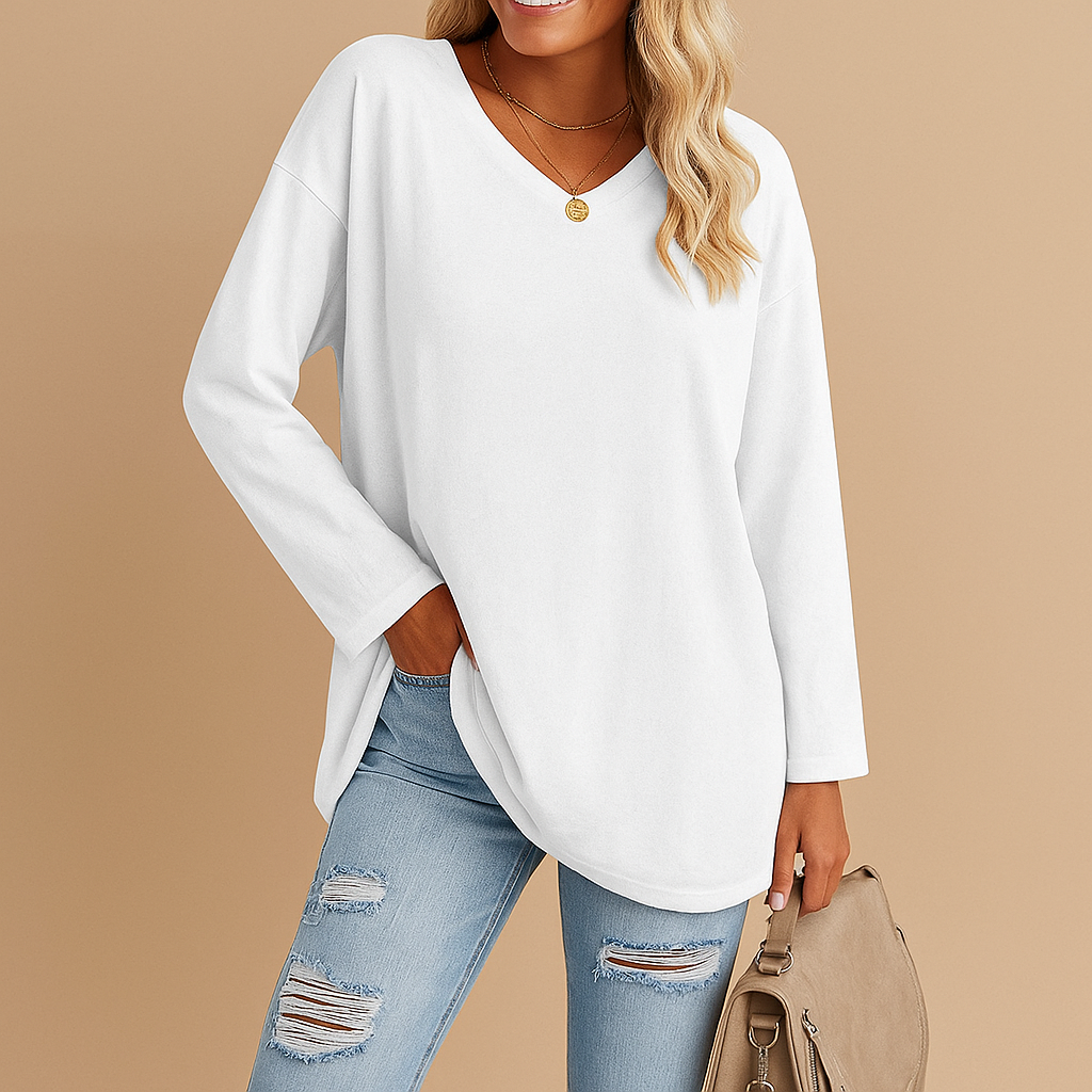 Summer round neck top for women | Ruby